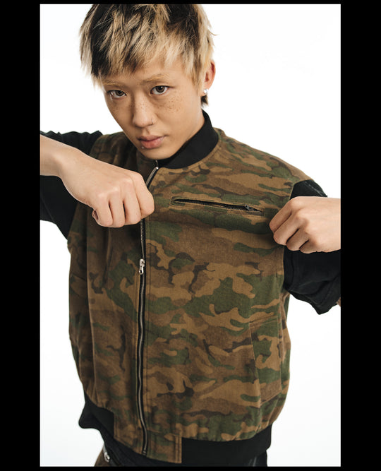 NOVACAM Camouflage Short Work Vest | Face 3 Face