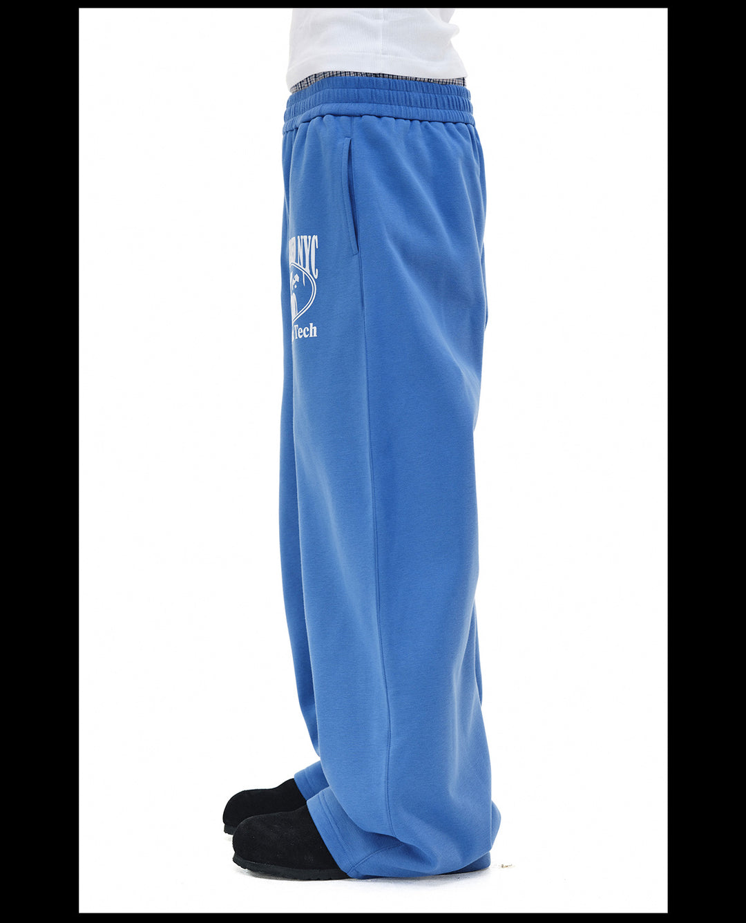 NOVACAM Flocking Print Baggy Sweatpants | Face 3 Face