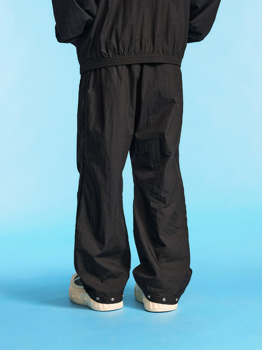 1807 Gothic Logo Side Stripe Track Pants | Face 3 Face