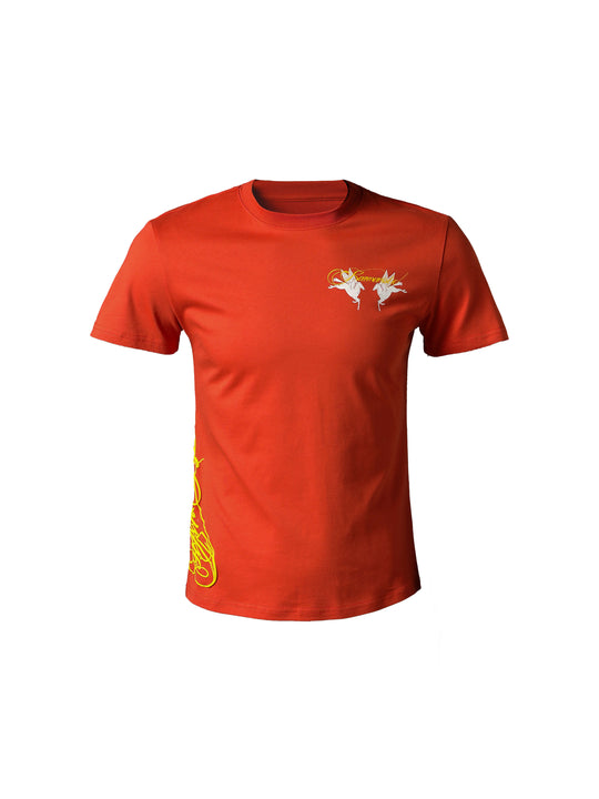 KARMANISTIC Pegasus Print Slim Fit Tee | Face 3 Face