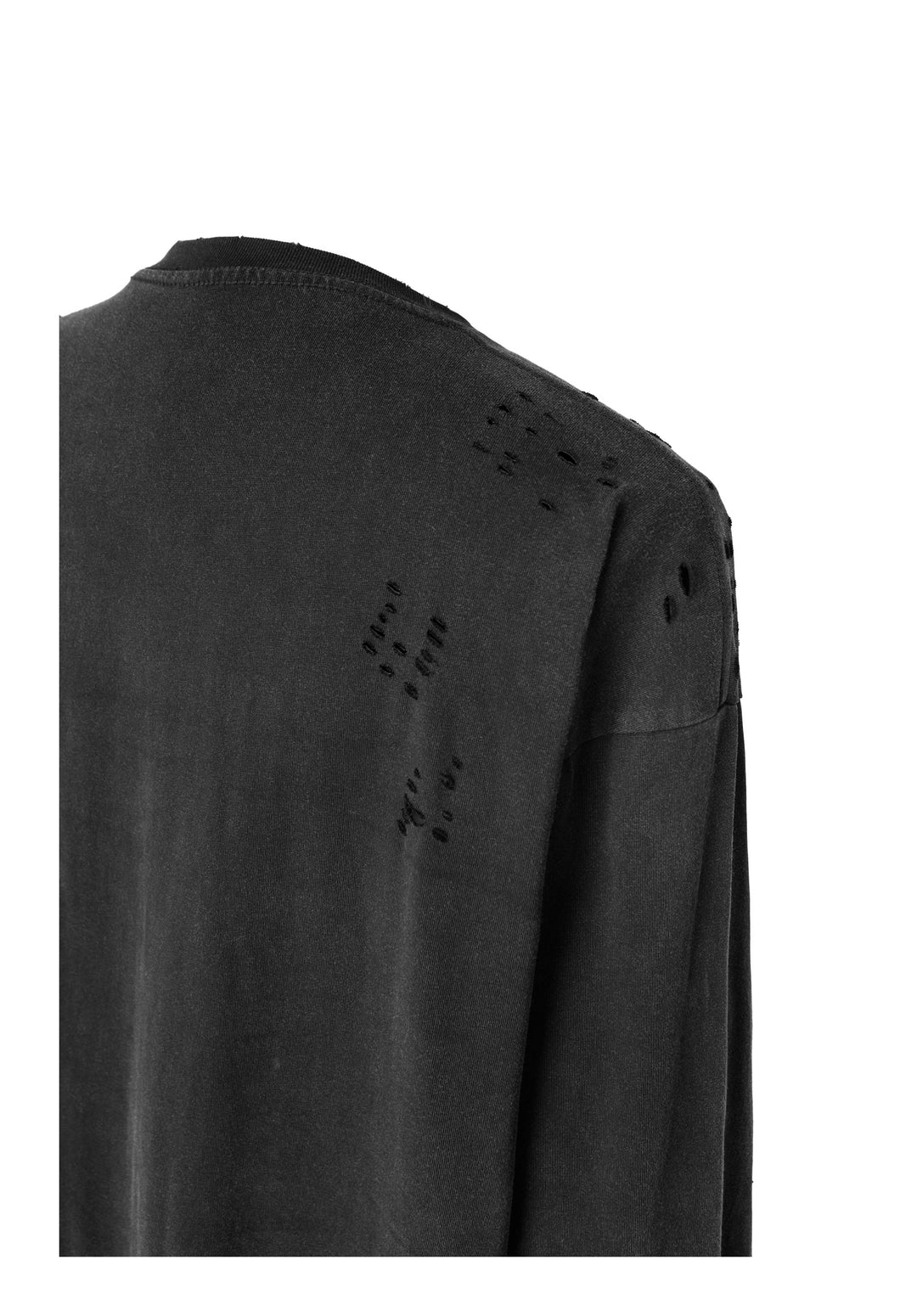 KARMANISTIC Standard Logo Washed Distressed Long Sleeve Tee | Face 3 Face