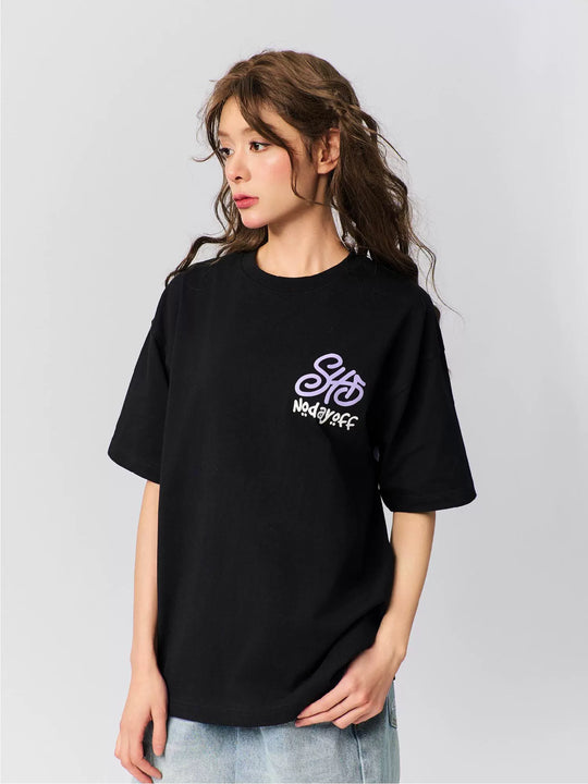 S45 Handwritten Logo Printed Tee | Face 3 Face