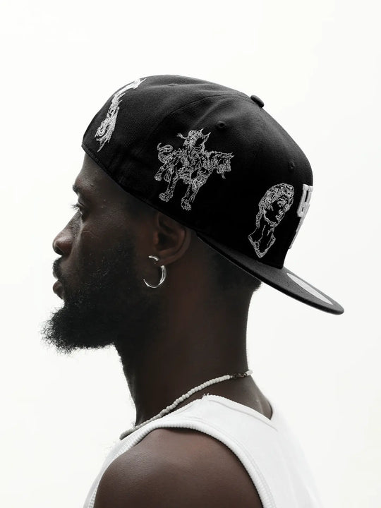 UNTILWERICH Renaissance Embroidered Baseball Cap | Face 3 Face