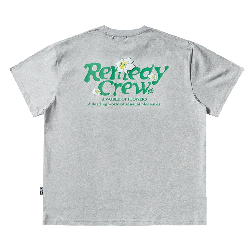 Remedy 3D Flower Logo Print Cool Touch Tee | Face 3 Face