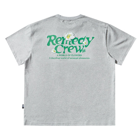 Remedy 3D Flower Logo Print Cool Touch Tee | Face 3 Face