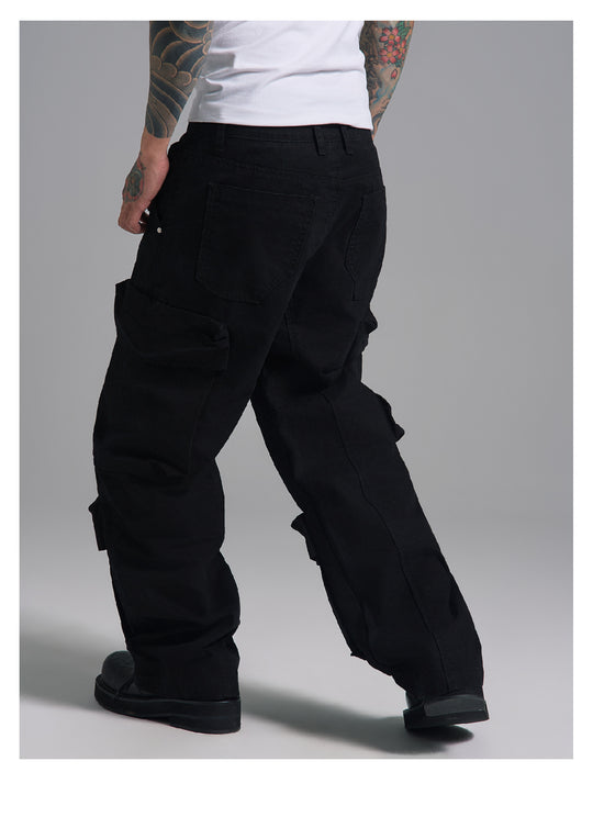 S45 Logo Embroidered Cargo Pants | Face 3 Face