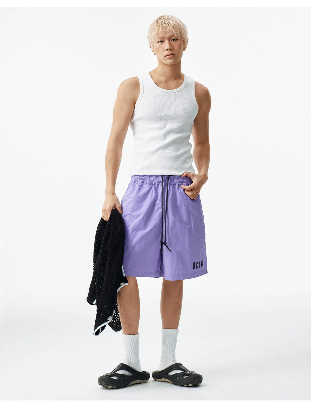 MEDM Quick Dry Embroidered Beach Shorts | Face 3 Face