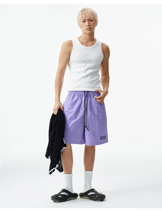 MEDM Quick Dry Embroidered Beach Shorts | Face 3 Face