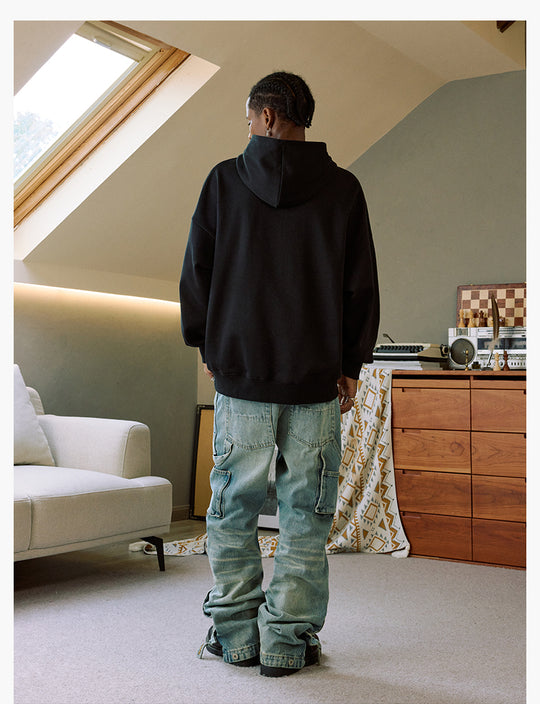 MEDM Rhinestone Star & Logo Hoodie | Face 3 Face