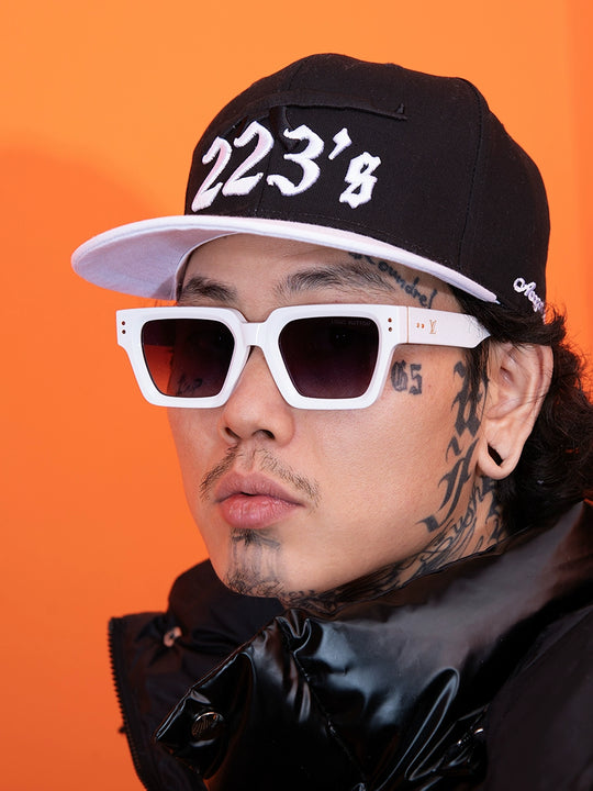 TGFCLUB 223 3D Embroidered Flat Brim Baseball Cap | Face 3 Face