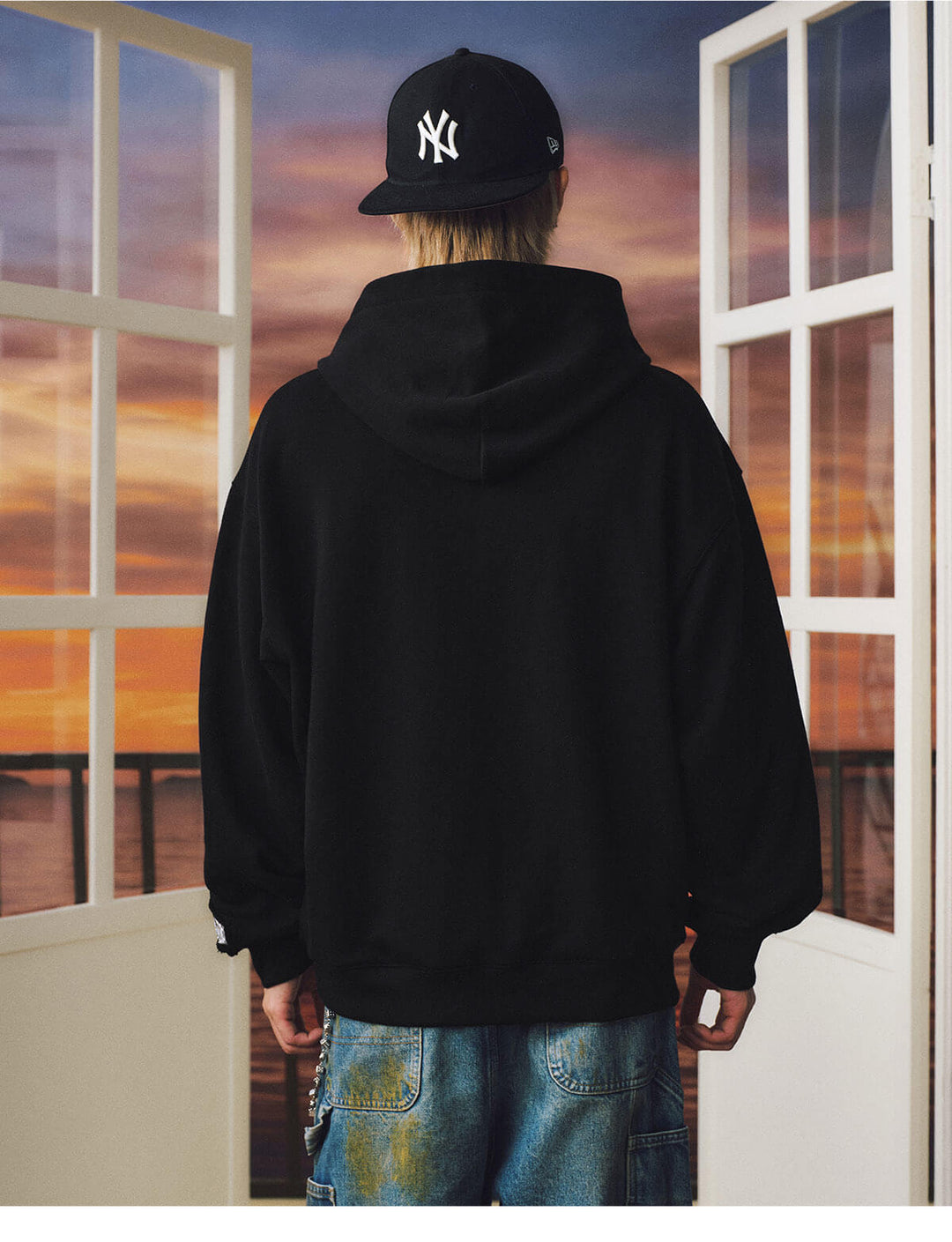 MEDM Jewelry Graphic Print Hoodie | Face 3 Face