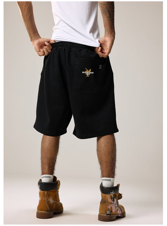 Remedy Embroidered Cocktail Girl Sweat Shorts | Face 3 Face