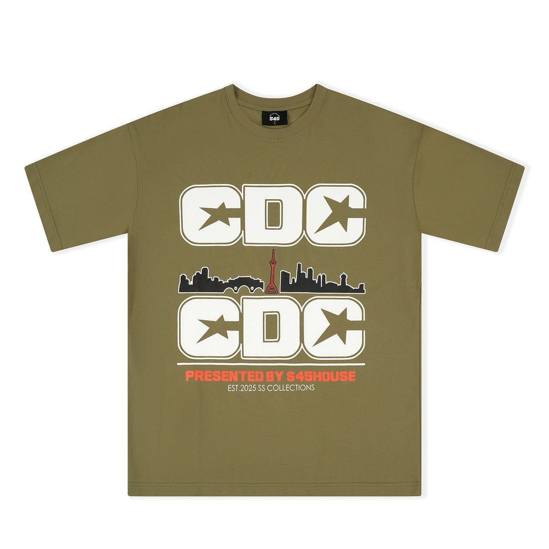 S45 CDC City Printed Tee | Face 3 Face