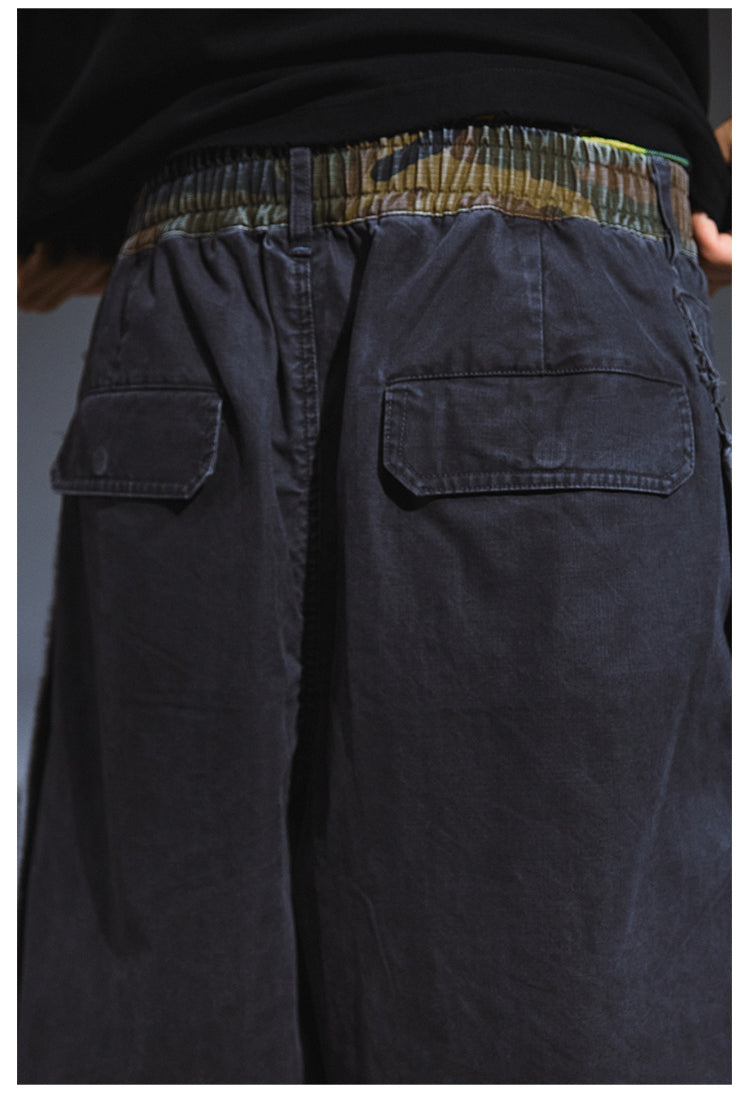 Remedy Double Layer Baggy Work Shorts | Face 3 Face