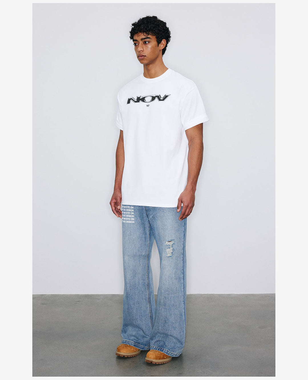NOVACAM NOV Logo Print Basic Tee | Face 3 Face