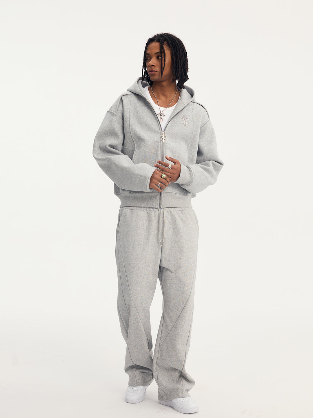 Small Town Kid 3D Logo Function Zip-Up Hoodie | Face 3 Face