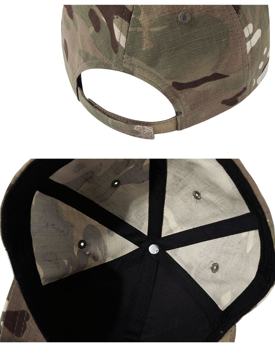 NOVACAM Camouflage NOV Logo Embroidered Dad Hat | Face 3 Face