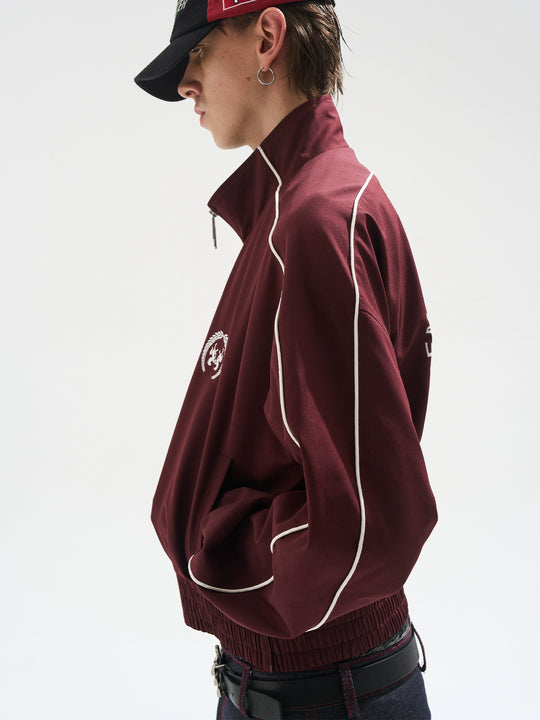 BLIND NO PLAN Dual Form Detachable Sleeve Track Jacket | Face 3 Face