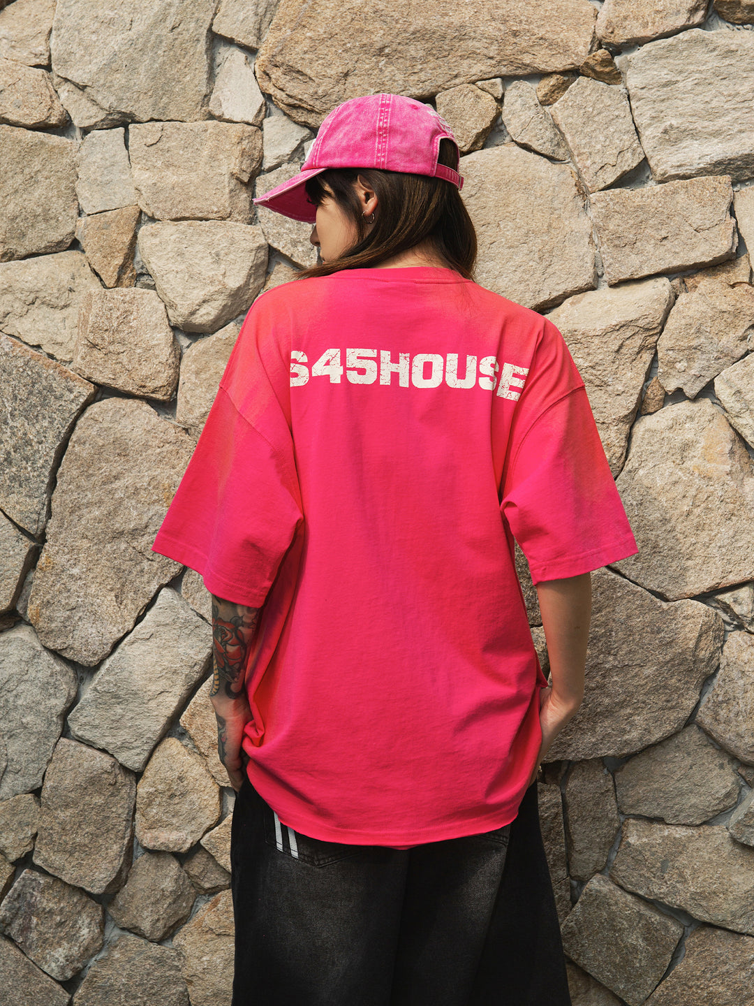 S45 Spray Dirty Washed Tee | Face 3 Face