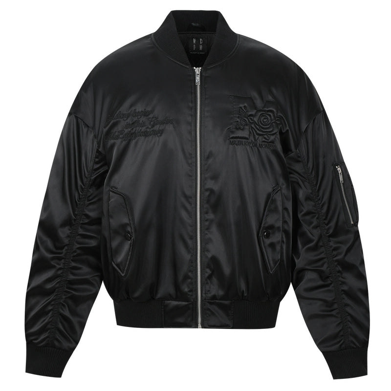 MEDM 3D Rose Foam MA-1 Bomber Jacket | Face 3 Face