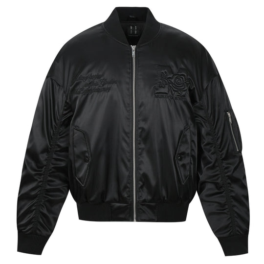MEDM 3D Rose Foam MA-1 Bomber Jacket | Face 3 Face