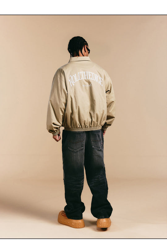 1807 ROLLTHEDICE Chain Stitched Coach Jacket | Face 3 Face