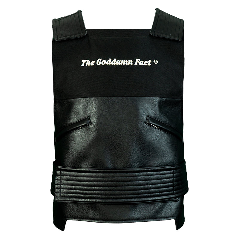 TGFCLUB Adjustable Quilted Leather Tactical Vest | Face 3 Face