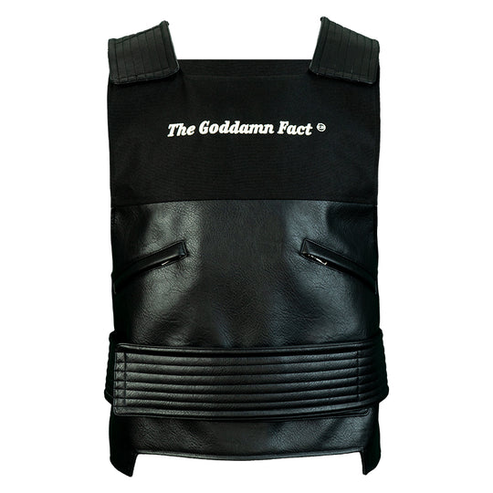 TGFCLUB Adjustable Quilted Leather Tactical Vest | Face 3 Face