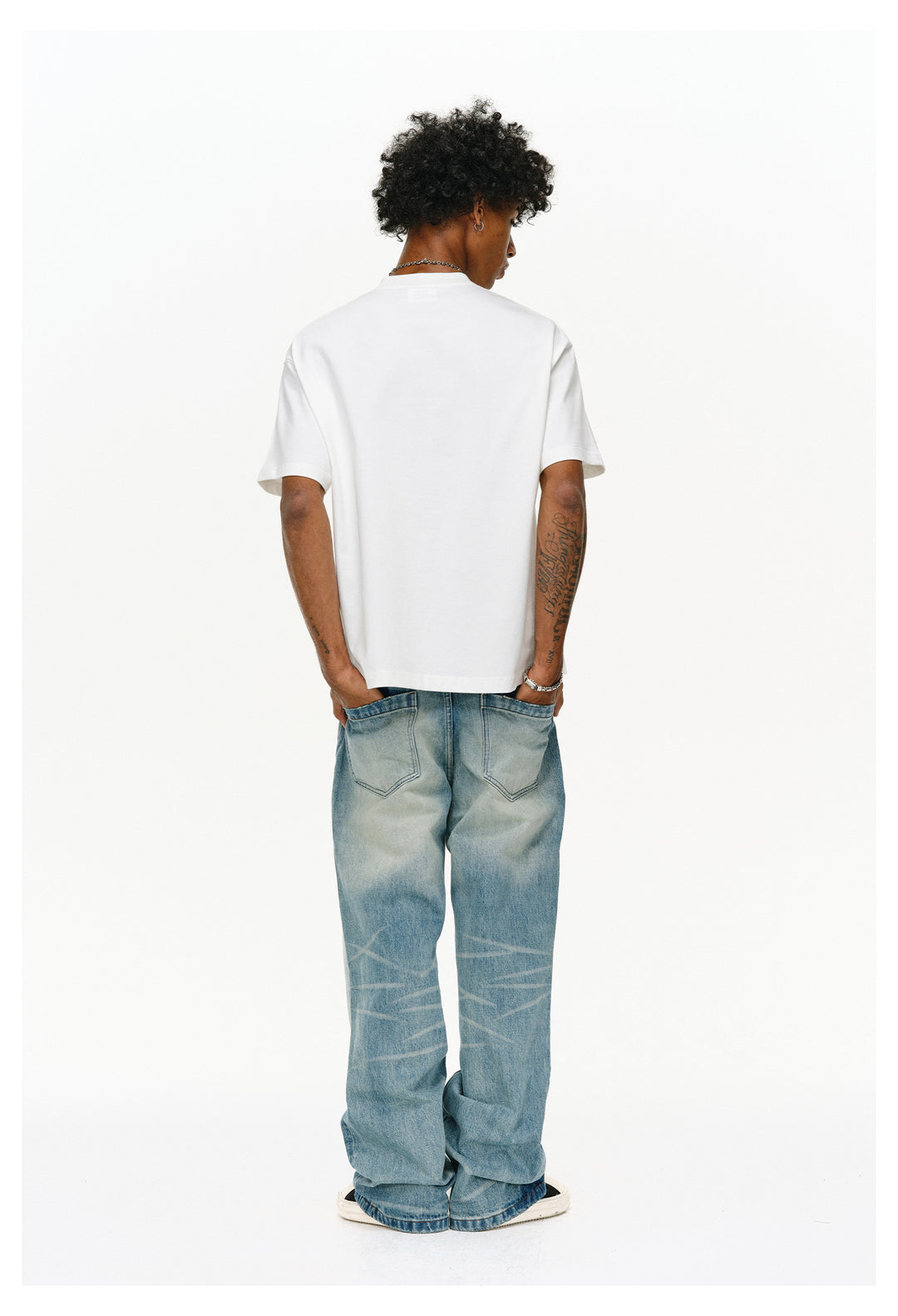 ANTIDOTE Washed Blue Jeans | Face 3 Face