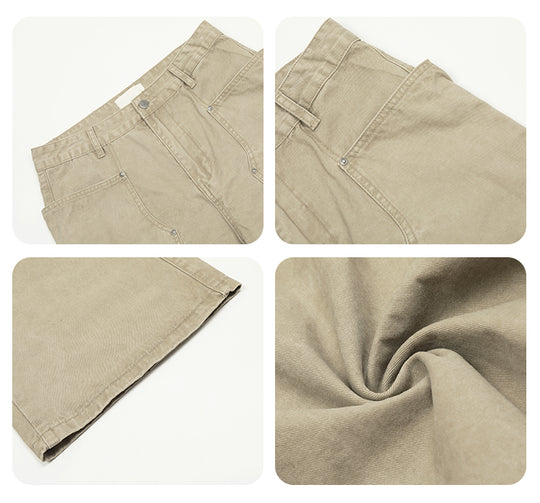F3F Select Line Stitching Pocket Work Pants | Face 3 Face