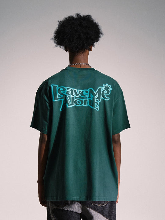 Remedy Neon Lettering Print Tee | Face 3 Face