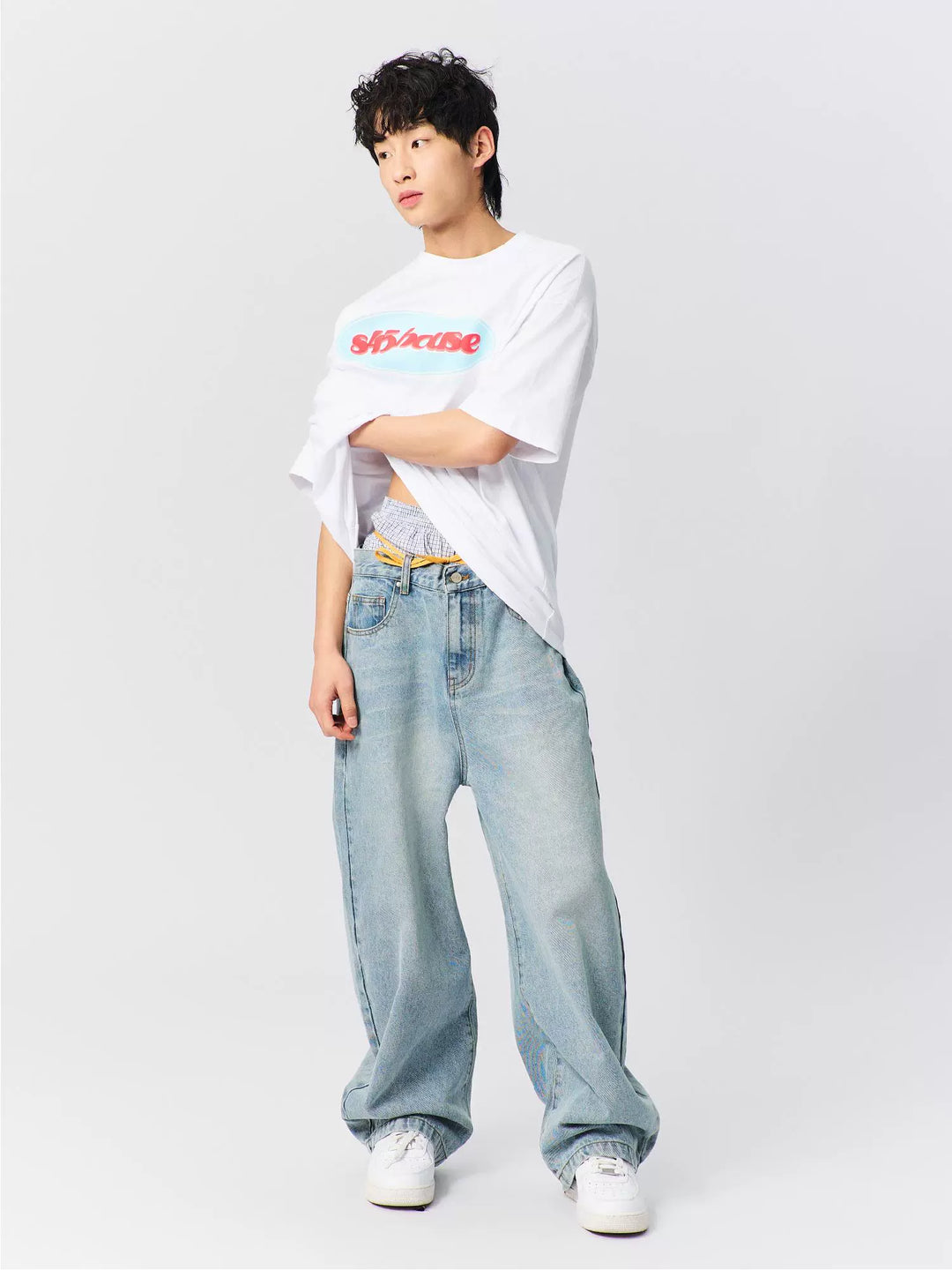 S45 Basic Contrast Logo Tee | Face 3 Face