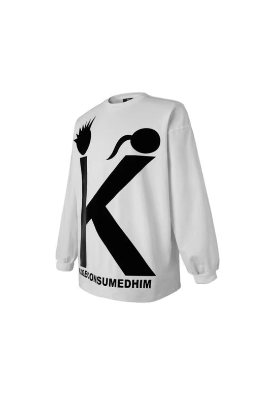 KARMANISTIC Big K Logo Long Sleeve Tee | Face 3 Face