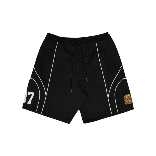 1807 Contrast Piping Sport Sweat Shorts | Face 3 Face