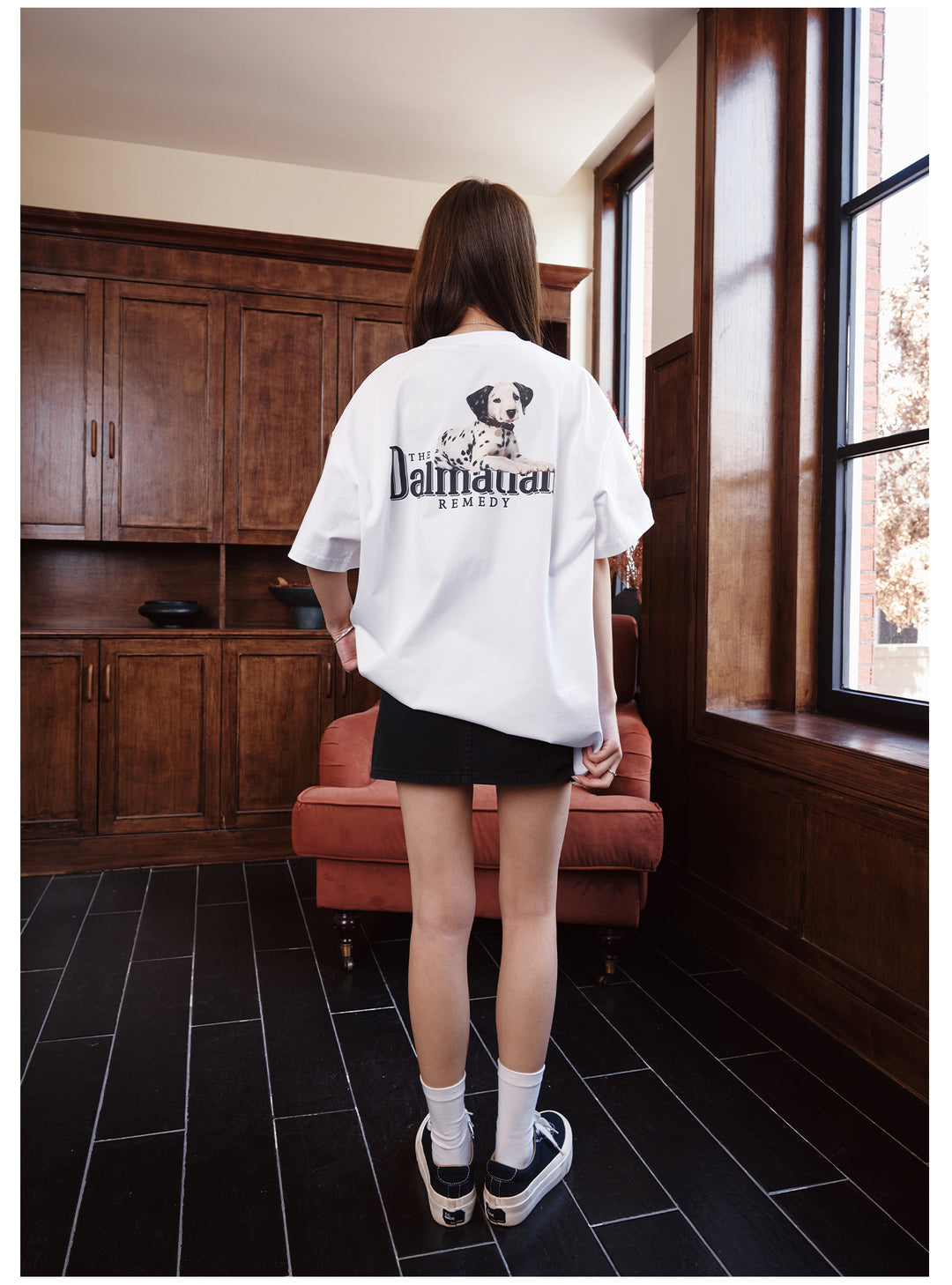 Remedy Dalmatian Graphic Cool Touch Tee | Face 3 Face