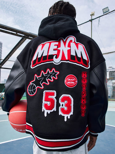 MEDM × NecessityFinery Baseball Jacket