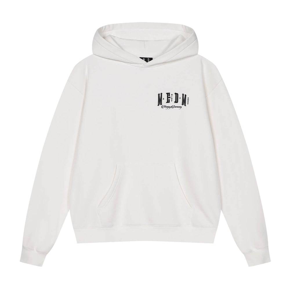 MEDM Camouflage Embroidered Patch Hoodie