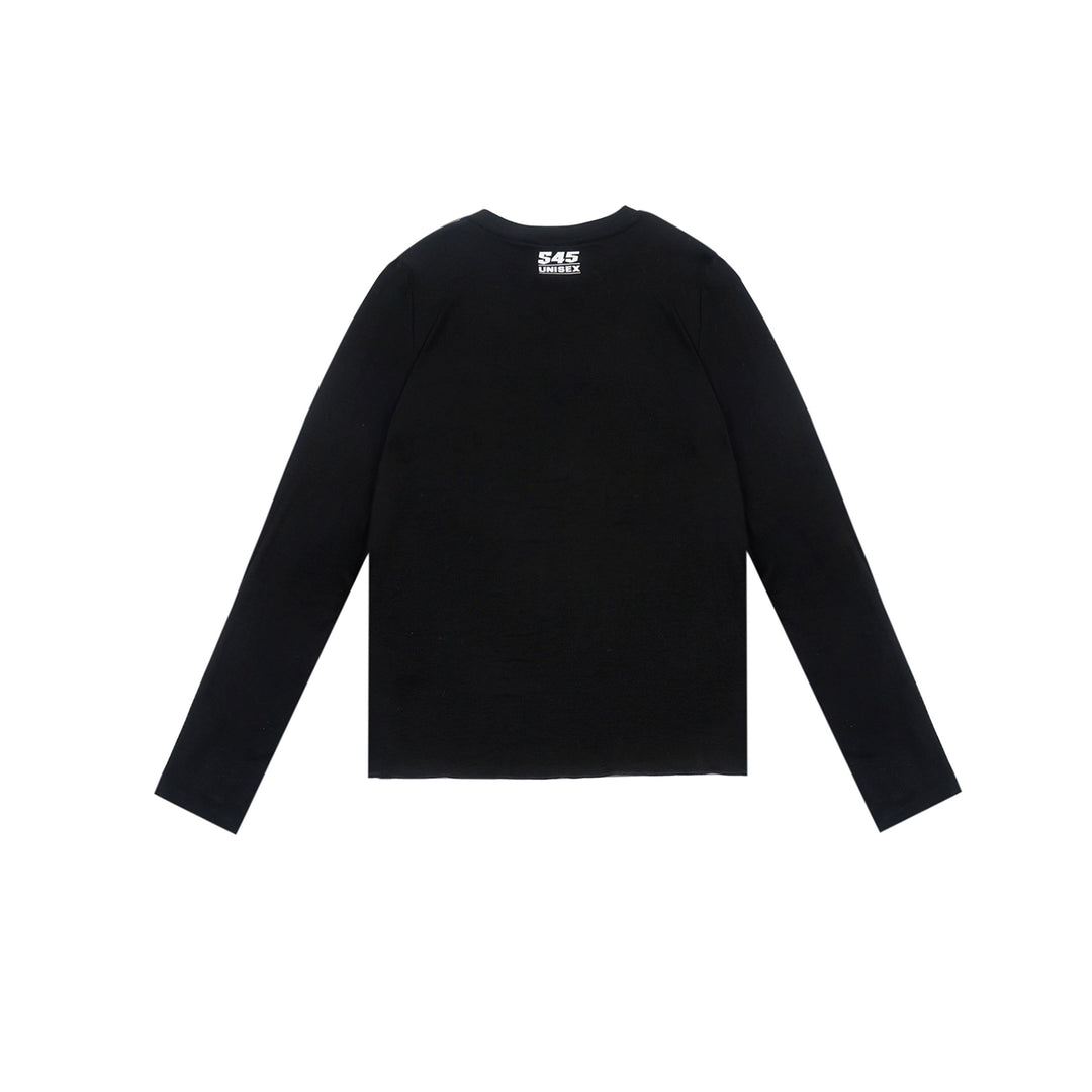 S45 Stretch Fit Basic Long Sleeve Tee | Face 3 Face