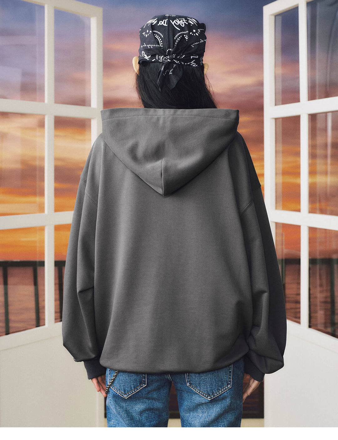 MEDM Jewelry Graphic Print Hoodie | Face 3 Face