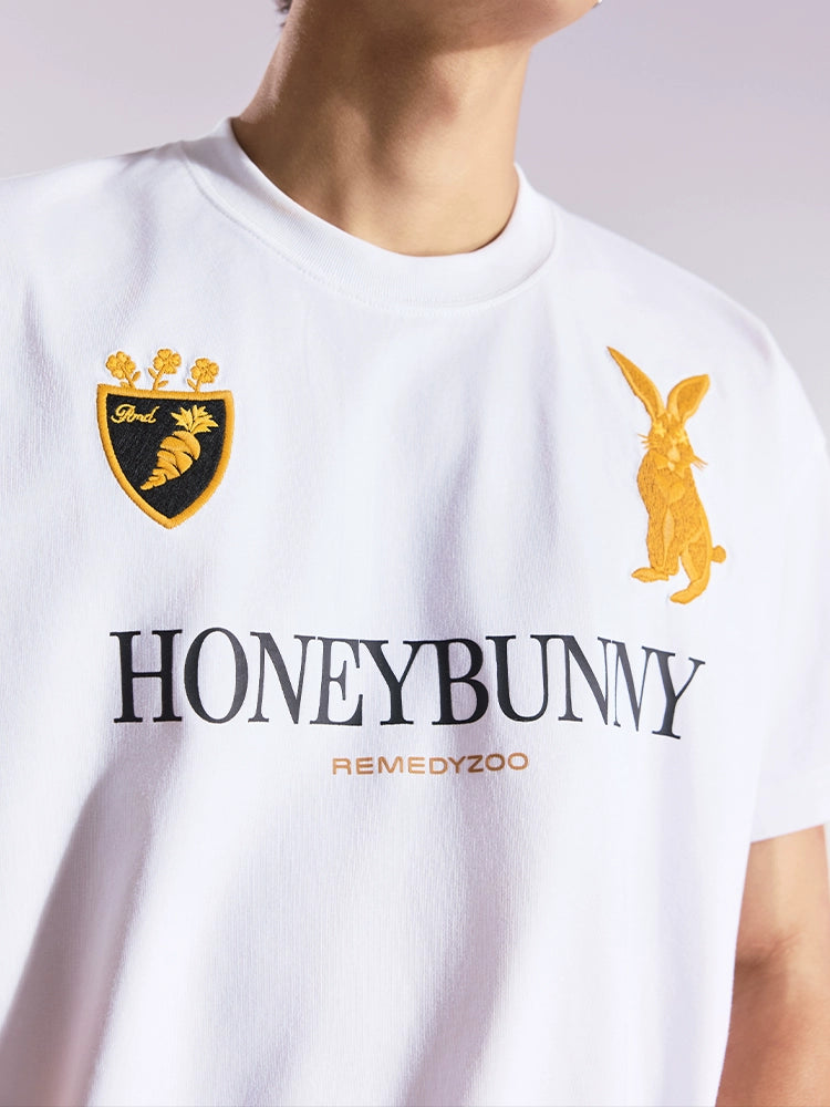 Remedy HONEYBUNNY Rabbit Embroidery Tee | Face 3 Face