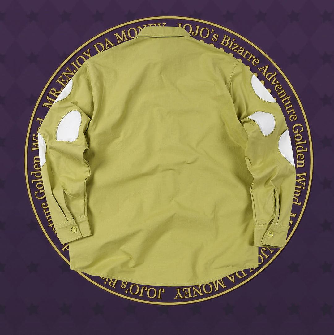 MEDM × JOJO Patchwork Long Sleeve Shirt | Face 3 Face