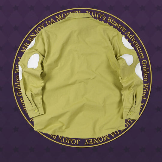 MEDM × JOJO Patchwork Long Sleeve Shirt | Face 3 Face