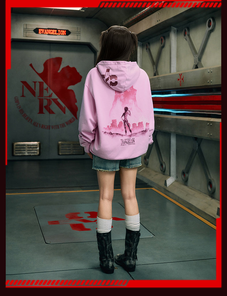 MEDM x EVA Evangelion Washed Zip-Up Hoodie | Face 3 Face