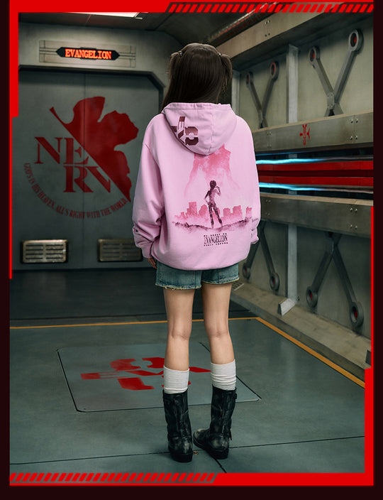 MEDM x EVA Evangelion Washed Zip-Up Hoodie | Face 3 Face