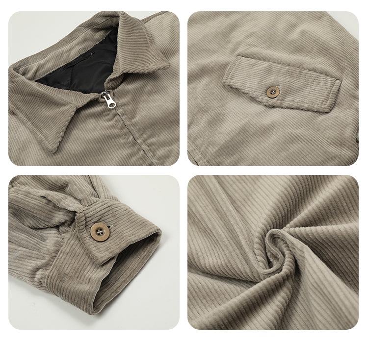 F3F Select Corduroy Work Bomber Jacket | Face 3 Face