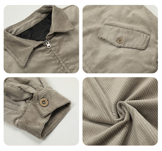 F3F Select Corduroy Work Bomber Jacket | Face 3 Face
