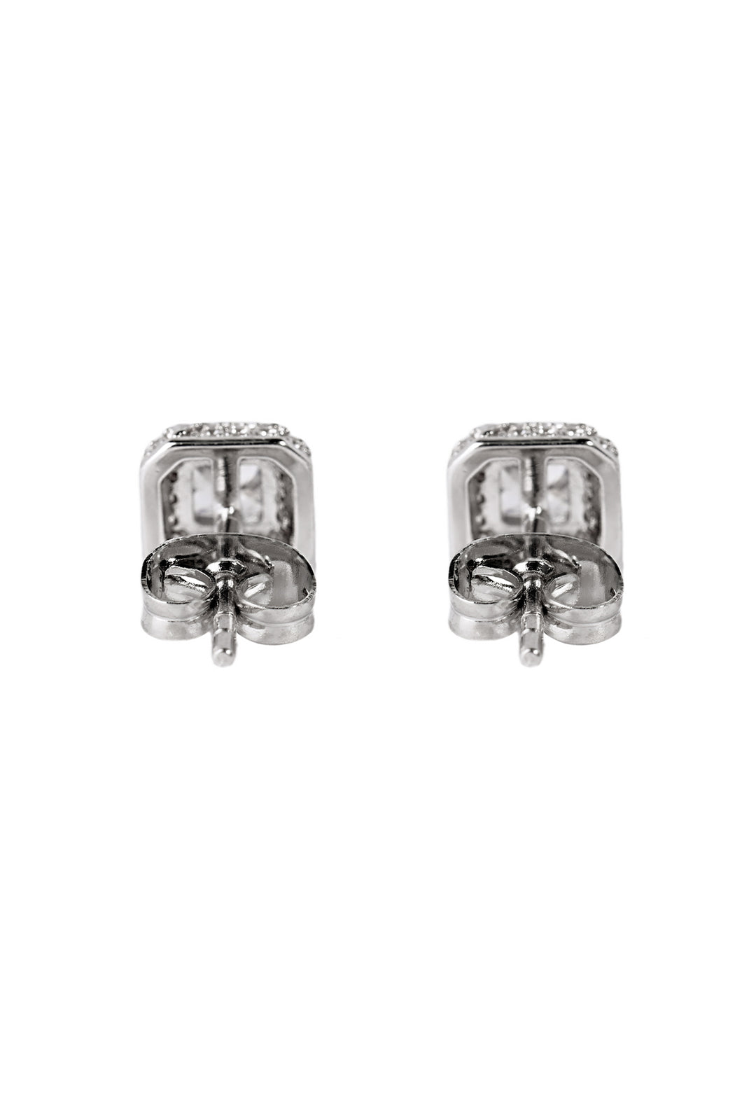 Small Town Kid Cubic Zirconia Cube Stud Earrings | Face 3 Face