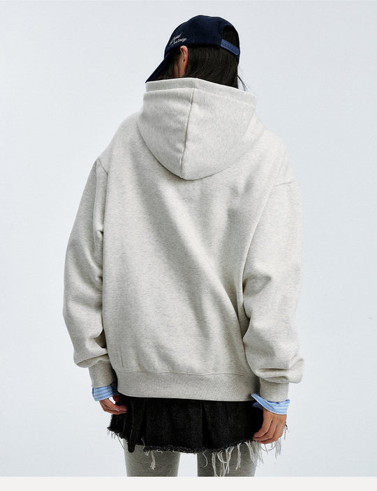 MEDM Star Logo Leather Patch Hoodie | Face 3 Face