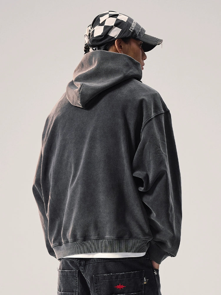 Remedy ID Print Washed Hoodie | Face 3 Face