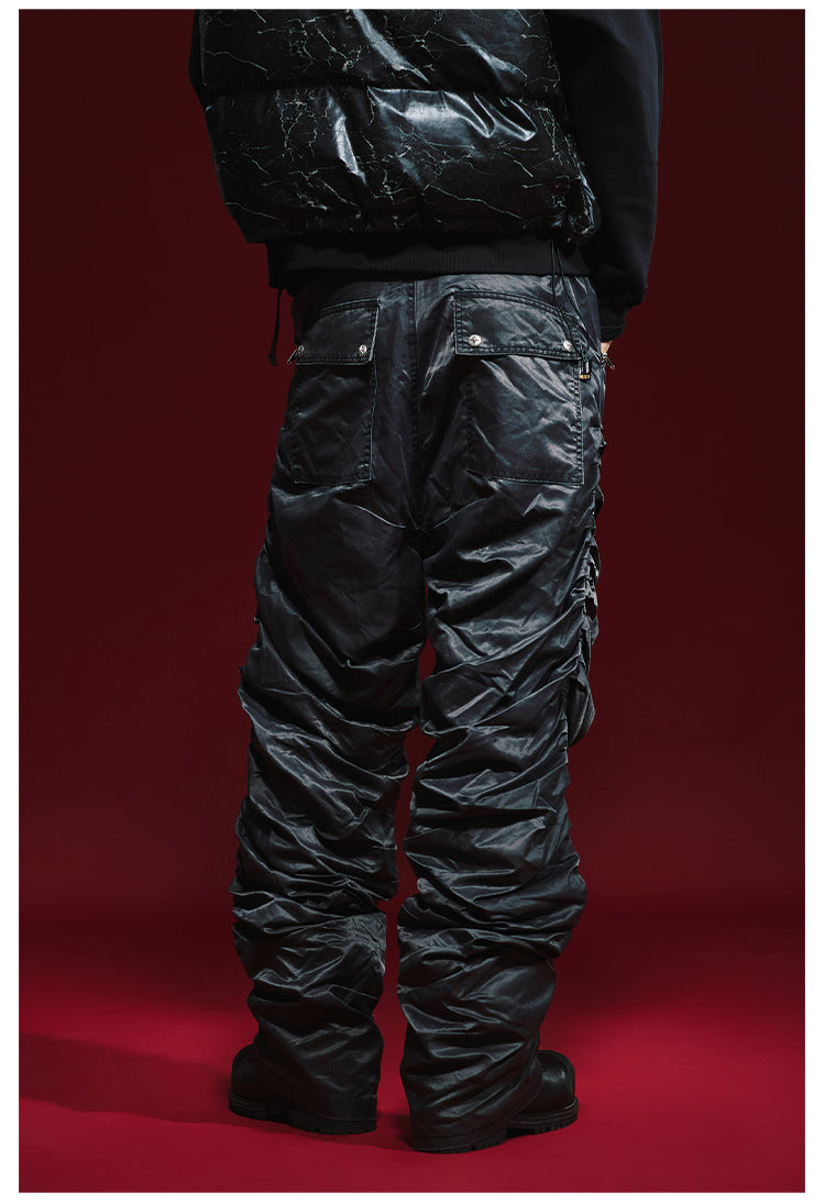 Remedy Heavy Pleated Zipper Pants | Face 3 Face